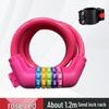 Five-Digit Anti-Theft Cable Lock for Mountain Bikes & E-Bikes