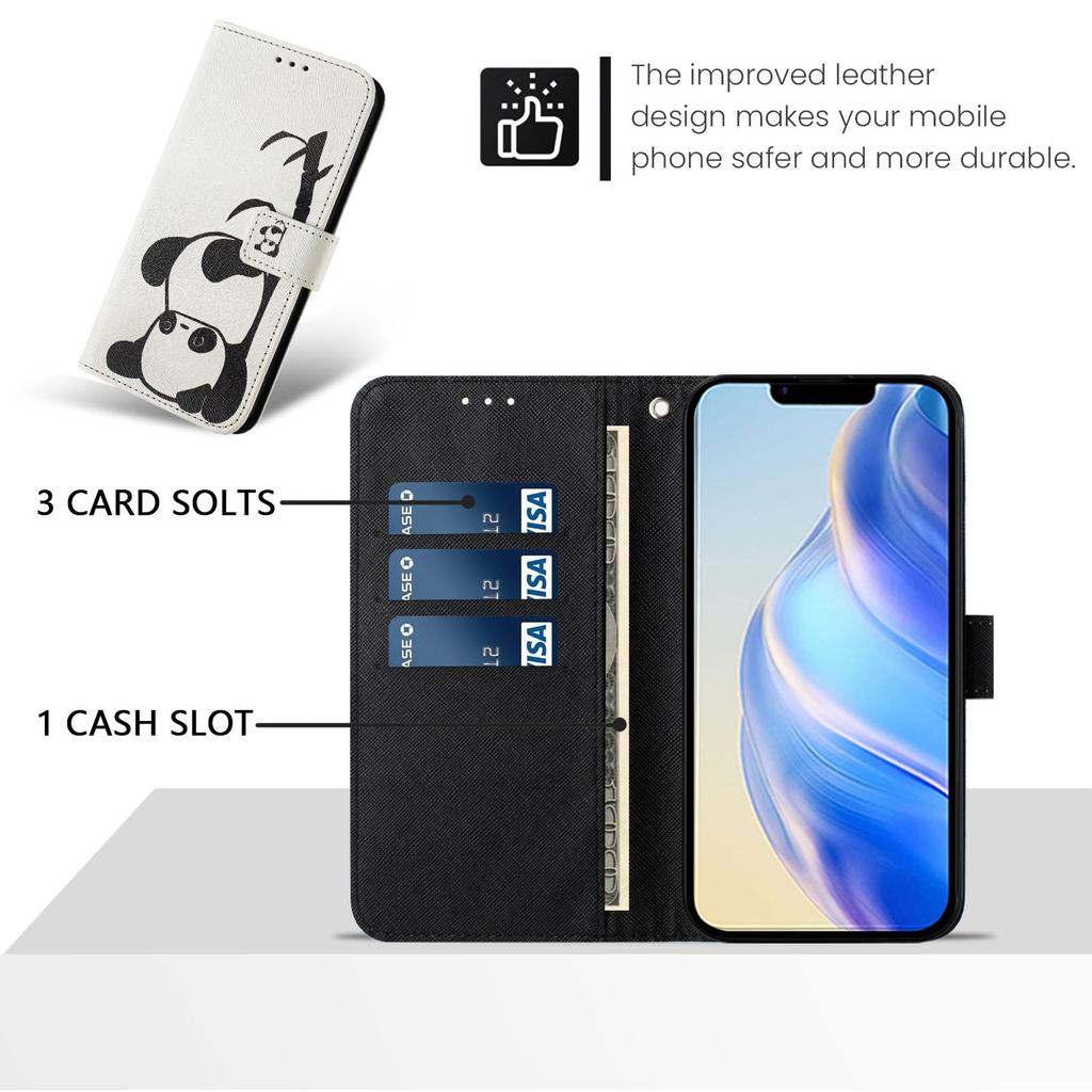 Für iPhone 16 15 14 13 12 11 Pro Max XR XS Max 6 7 8 Plus 16Pro Ledertasche Magnetische Brieftasche Kartenhalter Flip Folio Cover Ständer Schutzhüllen