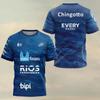3D Printed Summer Men's/women's Fashionable Sporty Breathable T-shirt Short-sleeved Tennis Quick-drying O-neck Top