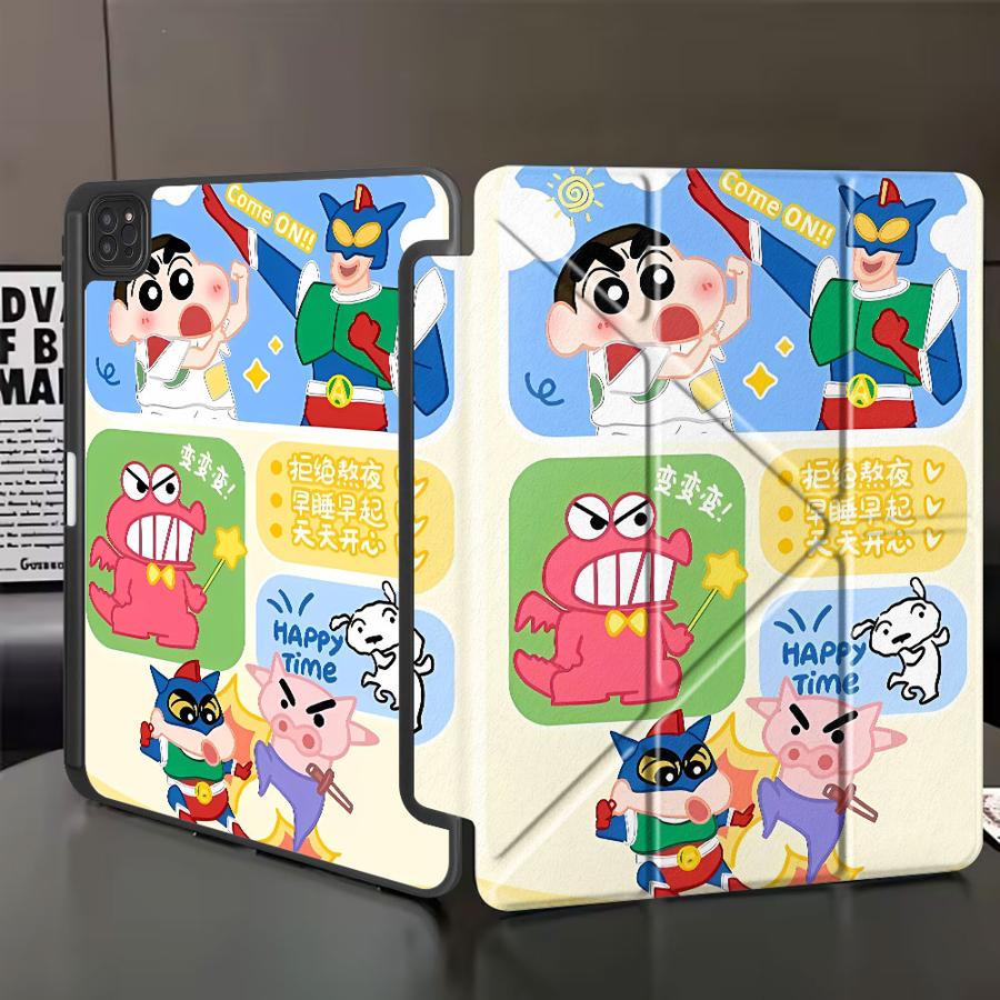 

Cra-yons Shin-chans Anime Tablet Case For iPad Air 4 5 M3 M2 1 2 M4 11inch Pro 2025 Mini 6 7 Pro 11th 10th 9th 8th 7th 12.9inch iPad Mini 7 8.3