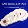 Durable 2-12in Wheels Buffing Polishing Wheel Cotton Lint Cloth White Buffing Wheel Polishing Cloth Wheel Jewelry Tools