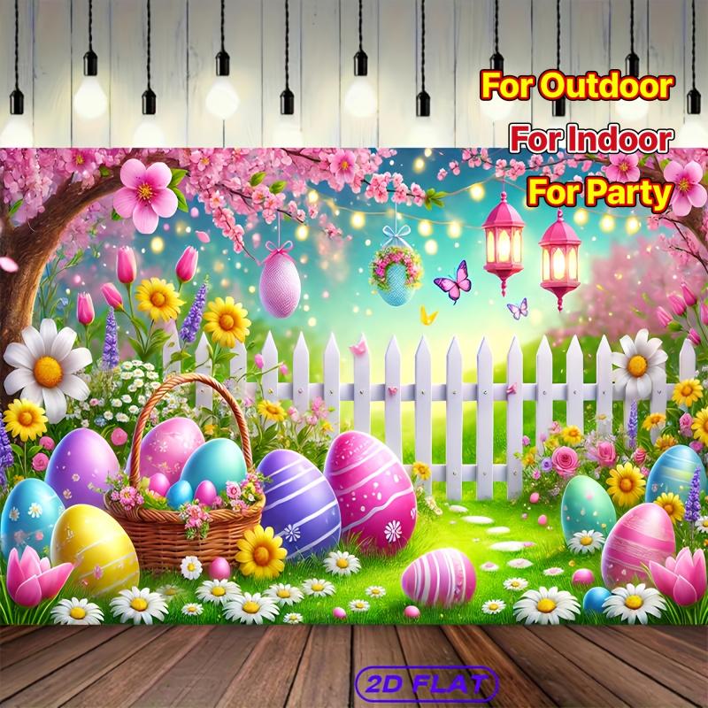 VIKAMA Fresh Countryside Style Decorative Tapestry Family Gathering Atmosphere Dreamy Spring Wind Background Cloth