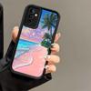 Phone Case for Samsung Galaxy A17 A16 A15 A14 A13 Summer Beach Sea Palm Tree Vacation A56 A36 A26 A55 A35 A25 A54 A34 A24 A53 A3