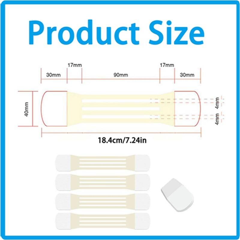 1PACK/4PCS Bandage + 20PCS Patch Neck Bandage, Neck Tape, Invisible Firming Lifting Tape and Strap, Wrinkle Neck Concealer, Firming Skinny Skin