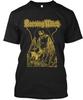 Novo com Etiqueta Burning Witch Banda Americana de Doom Metal Gráfico Musical Vintage Camiseta Camiseta Unissex