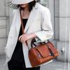Tassel Decor Handbag Women's Large Capacity Shoulder Bag Fashion Zipper Crossbody Bag With Removable Strap CLE