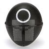 Full Face Black for Halloween Costume Party Performance Prop