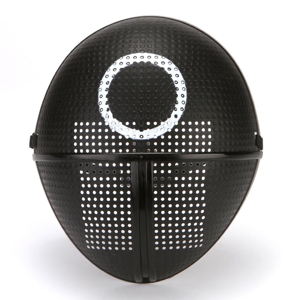 Full Face Black for Halloween Costume Party Performance Prop