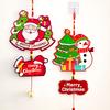 1Pc Bell Festive Decor Paper Pendant Handmade Cartoon Pendant DIY Door Hanging Christmas Wind Chime Christmas