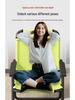 Lunch Break Siesta Folding Recliner: Comfortable Home & Office Chair with Backrest for Dorms and Balconies
