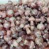 2cm Natural Crystal Jade & Pink Tiger Eye Mushroom Necklace Pendant