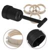 Light Socket Ring Kit Lamp Holder Adaptor Lampshade Adapter Replacement Parts Black