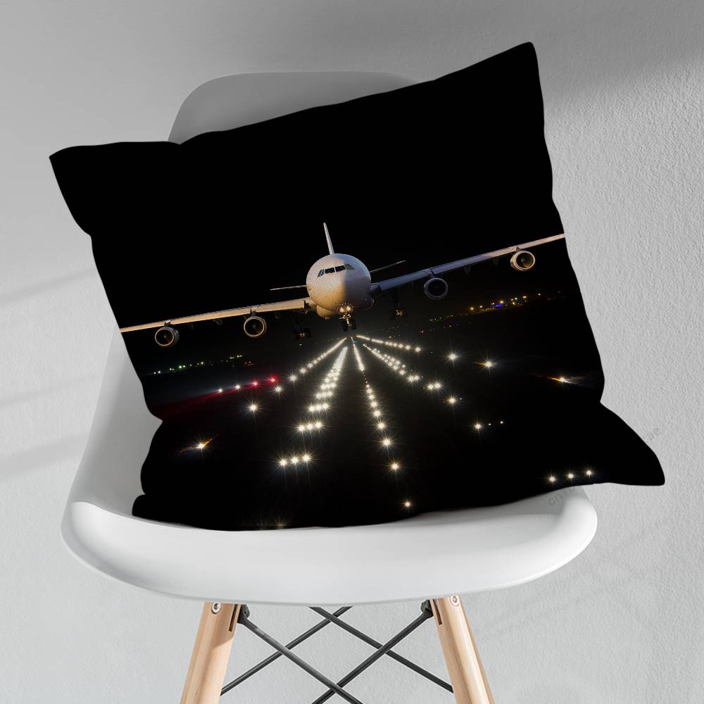 Art of Flight Airplane Pillowcase for Sofa Room Office Decor Printing  Merchandise AllMatch Cushion Cover
