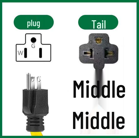 US Standard Power Adapter Cable: XN5-15P to 5-15R/6-15R/5-20R/6-20R