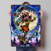 Majoras Mask Illustration Metal Poster Customized Wall Art Retro Vintage Tinplate Signs for Man Cave Room Decoration Cozy House
