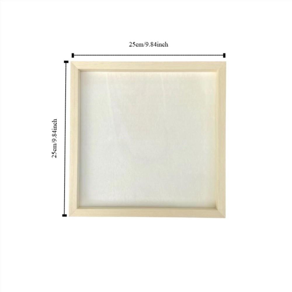 Wooden Picture Frame Multi Size Wooden Photo Holder Art Puzzle Holder  Children Painting Drawing
