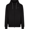 EA7 Logo Hooded Zip-Up Long Sleeve Sweatshirt Men Sweatshirt Black 7M000231-AF13512-UC001