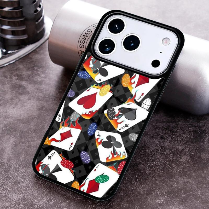 Cards Ace Of Spades Phone Case For iPhone 17 16 15 14 13 12 11 Pro Max Plus 17Air Soft Silicone Cover