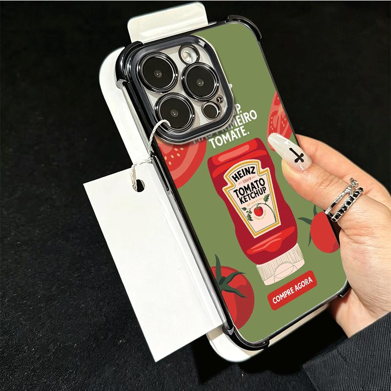 Lamm Heinz Tomaten Ketchup Weiche Handyhülle Für Xiaomi Poco X7 X8 Pro Max X6 X5 X3 F8 Ultra F7 M8 M7 M5S Redmi 15C 15A 15 14C 13C
