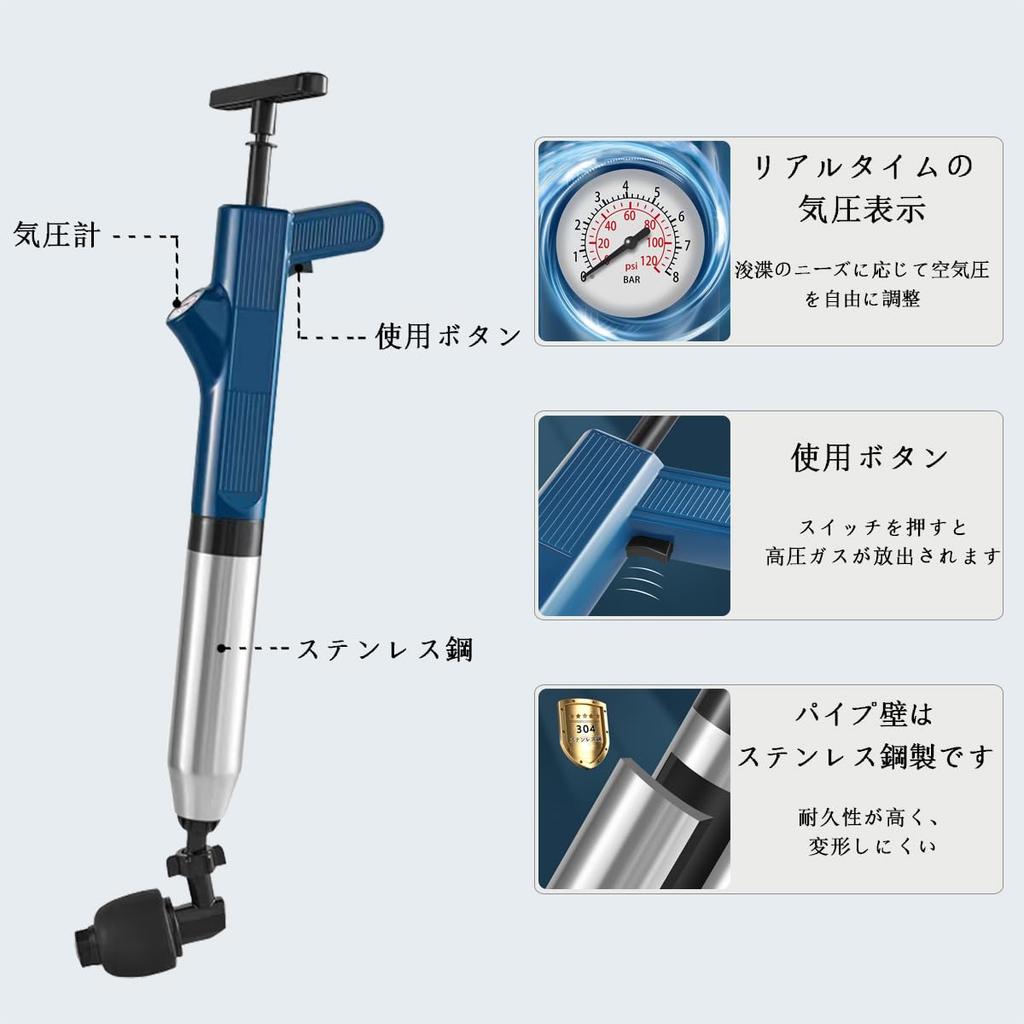 Stil für Ablaufschlauch Vakuumdruckrohr Vakuum mit Luftdruck verschiedene Ersatz für Heimgebrauch [Neu 2024] Reiniger, Pumpe, Reiniger, Typ, Pumpe,