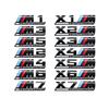 Lesklý černý 3D ABS COMPETITION ABS Znak Thunder Edition Pro BMW M1 M2 M3 M4 M5 M6 M7 M8 Samolepka na znak kufru auta