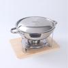 Stainless Steel Chafing Dish Buffet Set with Alcohol Burner