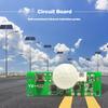 1-10PCS 3.7V Solar Wall Lamp Control Board Night Light Controller Module Infrared Human Body Infrared Sensor Solar Circuit Board