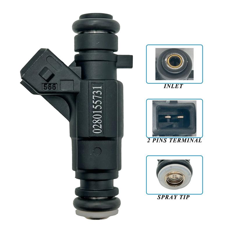 Car Engine Fuel Injector Nozzle For VOLKSWAGEN CADDY II GOLF III POLO VENTO SEAT IBIZA INCA CORDOBA 0280155731 030906031E