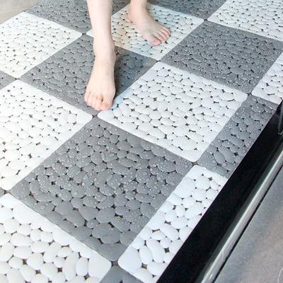 Alfombra antideslizante para baño, alfombra impermeable para prevención de caídas, empalme ahuecado, 1 Uds.