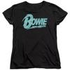 David Bowie "'Logo" Women's 100% Cotton T-shirt Mens Tees Top