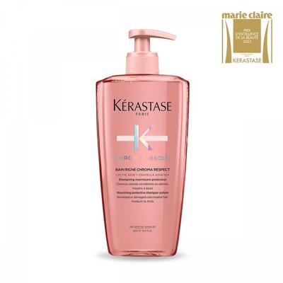 K Rastase Bain Chromatique Shampoo 500ml [damaged  Color Treated Hair]