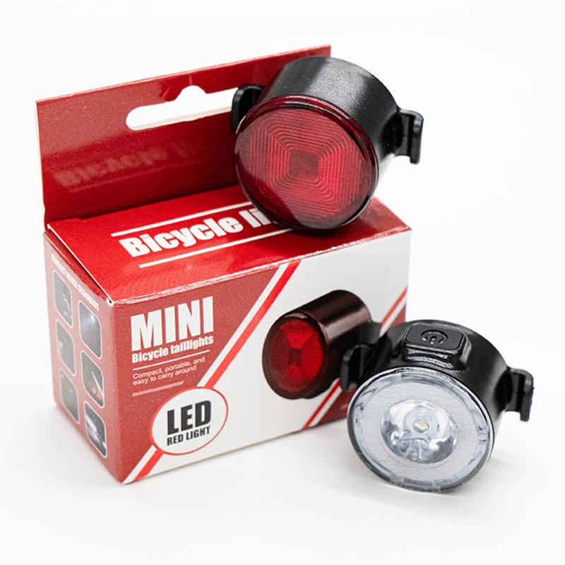 Type-C Rechargeable Bike Light LED Bicycle Lamp Front/Rear/Set Highlight Lighting Front Headlight Rear Taillight Cycling Lantern 7