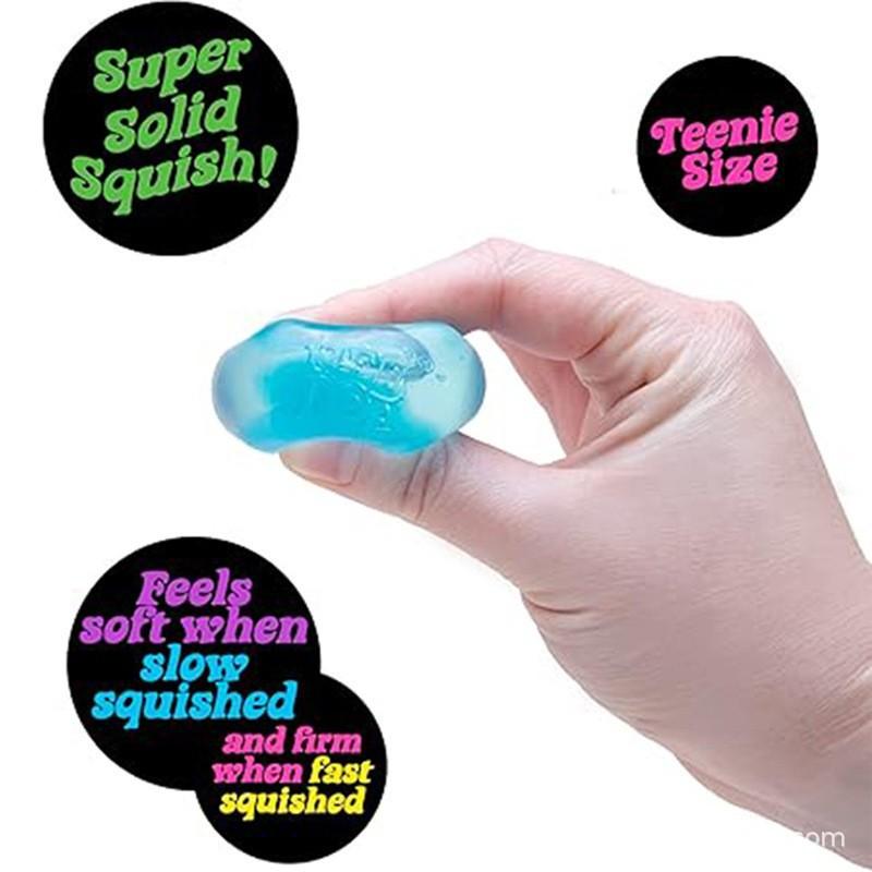 Dr Pepper X NeeDoh Kostka Nice Cube Zabawka Squishy Zabawka do Rozładowania Stresu, Miękka Kostka Fidget do Ściskania dla Dzieci i Dorosłych, Sensoryczna Zabawka na Ukojenie Lęku