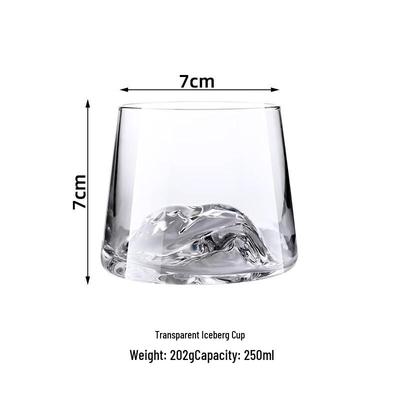OLOEY Iceberg Mountain Glass Cup Set