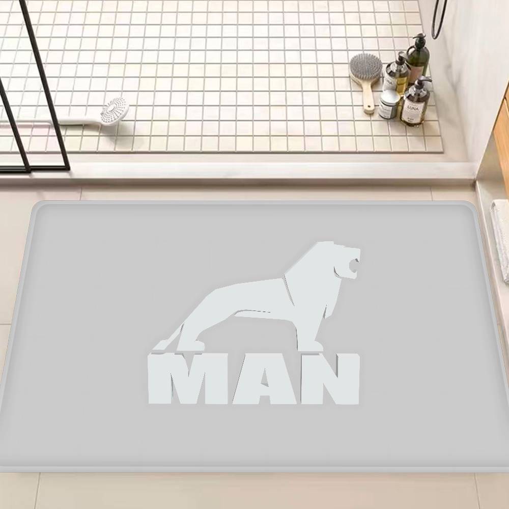M-Man Truck Logo Door Mat Nordic Style Bedroom Living Room Doormat Home Balcony Anti-Slip Alfombra
