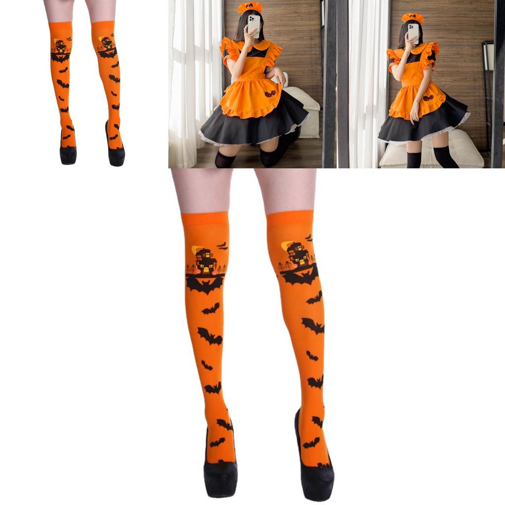 Magic Girl Role Play Dress With Pumpkin Theme For Halloween Party