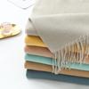 Wool Scarf Women's Winter High End Imitation Cashmere Scarf Double Sided Scarf Versatile Thickened Cashmere Scarf