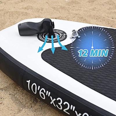 Bomba de Ar Elétrica com Luz LED 20PSI Portátil 3000mAh Recarregável por USB Infláveis Boia de Natação Piscina Colchão de Ar Cama Mini Bomba Infladora