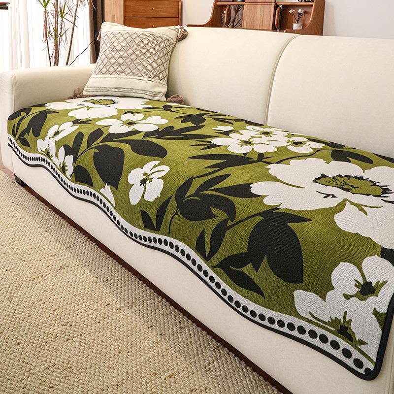 

New Special-Shaped Sofa Cushion, Universal In All Seasons, Light Luxury, High-End Irregular Sofa Cover Cover Cloth 90*70cm