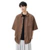 Short Sleeved Shirt Men's Summer Thin Casual Versatile Casual Half Sleeved Lapel Shirt