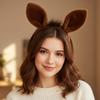 Plush Horse Ears Headbands With NonSlip Grip For Role Play And Halloween Activities