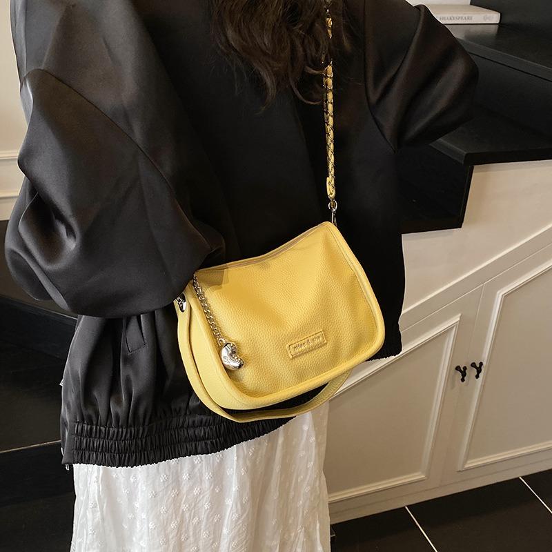 Small bag women's new summer versatile chain messenger bag high-end portable pillow bag