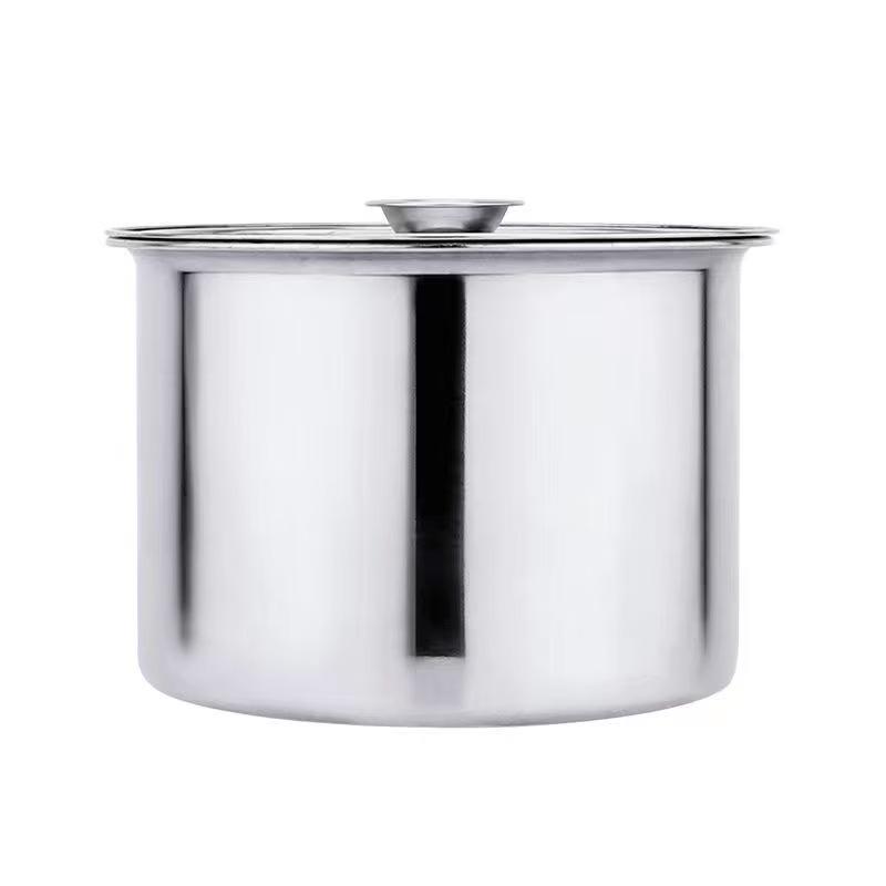 ZISIZ 201 Stainless Steel Deep Multipurpose Mixing Bowl with Lid