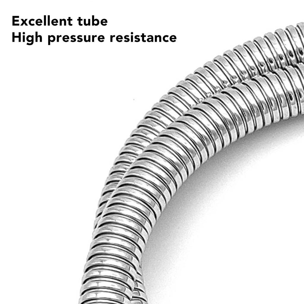 Shampoo Bed Faucet Kit with 120cm Hose M Size Head Shampoo Basin Bowl Faucet Sprayer Set for Salon