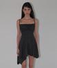 Ordinary Holiday Flare Sleeveless Mini Dress [Black]