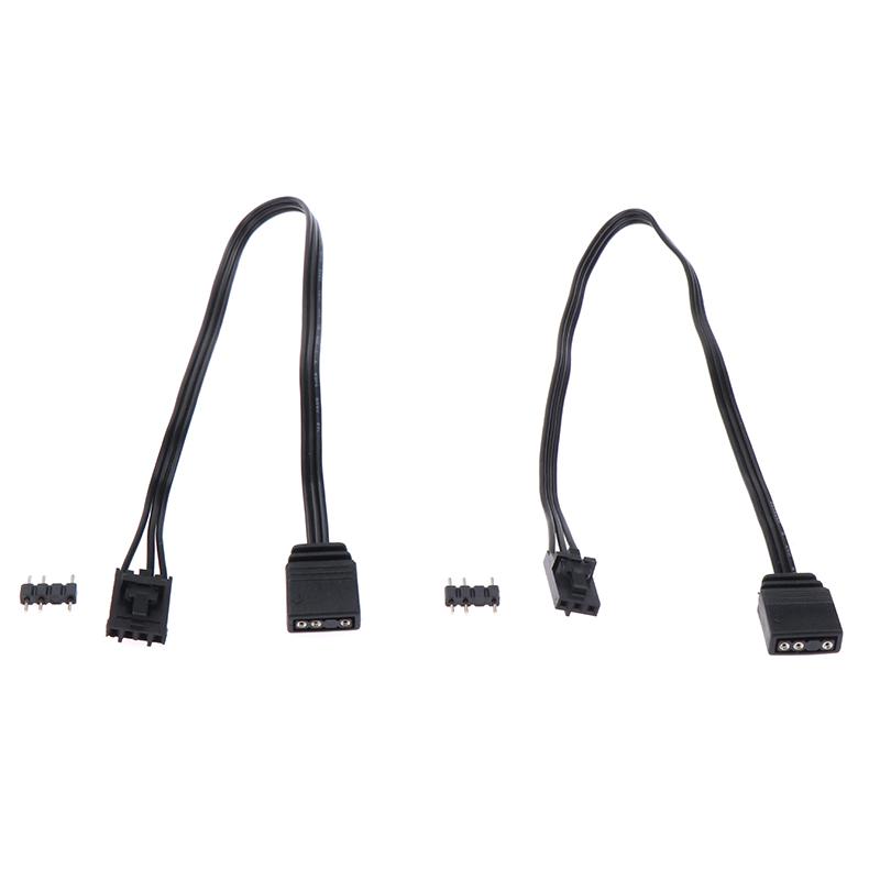 Adapter Cable For Corsair Rgb To Standard Argb 4Pin 3Pin Adapter Connector Pirate Ship Controller Adapter Line Ql Ll120 Icue
