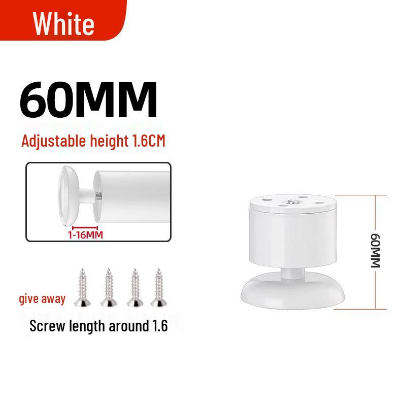 Adjustable Stainless Steel Furniture Legs for Sofas, Cabinets, TV Stands, Tables, Desks, and Beds