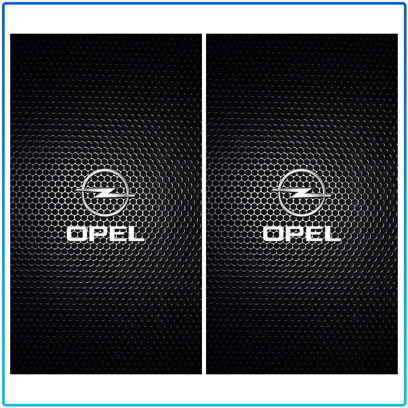 2Pc Car Center Pillar Badge Anti-scratch Protector Films Stickers For Opel crosa d astra h insignia astra j zafira b mokkaastra vivaro astra g