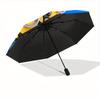 1pc Minions Automatic Opening/closing umbrella, Compact Travel Umbrella - - Festive Accessory, Sturdy Ribs yy250807079