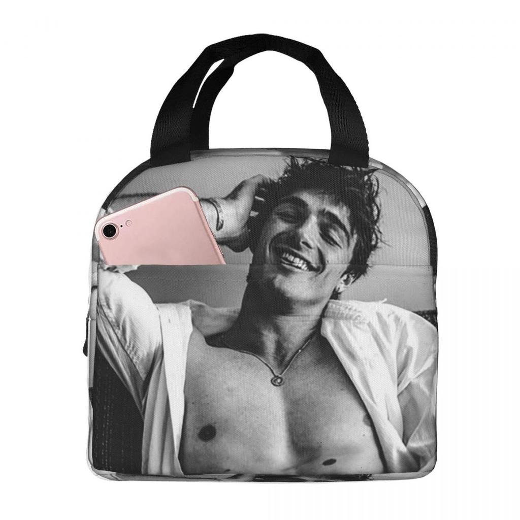Jacob Elordi Australian Actor Insulated Lunch Bag for Kids School Cooler Thermal Food Box Tote Portable Lunch Boxes Container